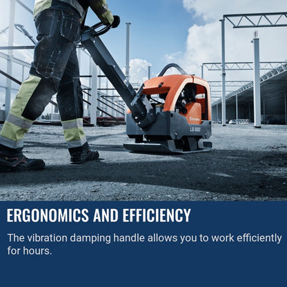 Husqvarna LG 400 Ergonomics and efficiency