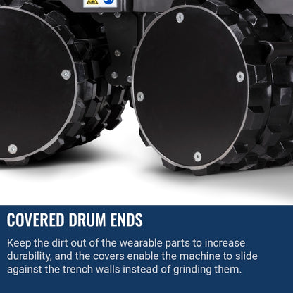 Husqvarna LP 9505 Covered drum ends