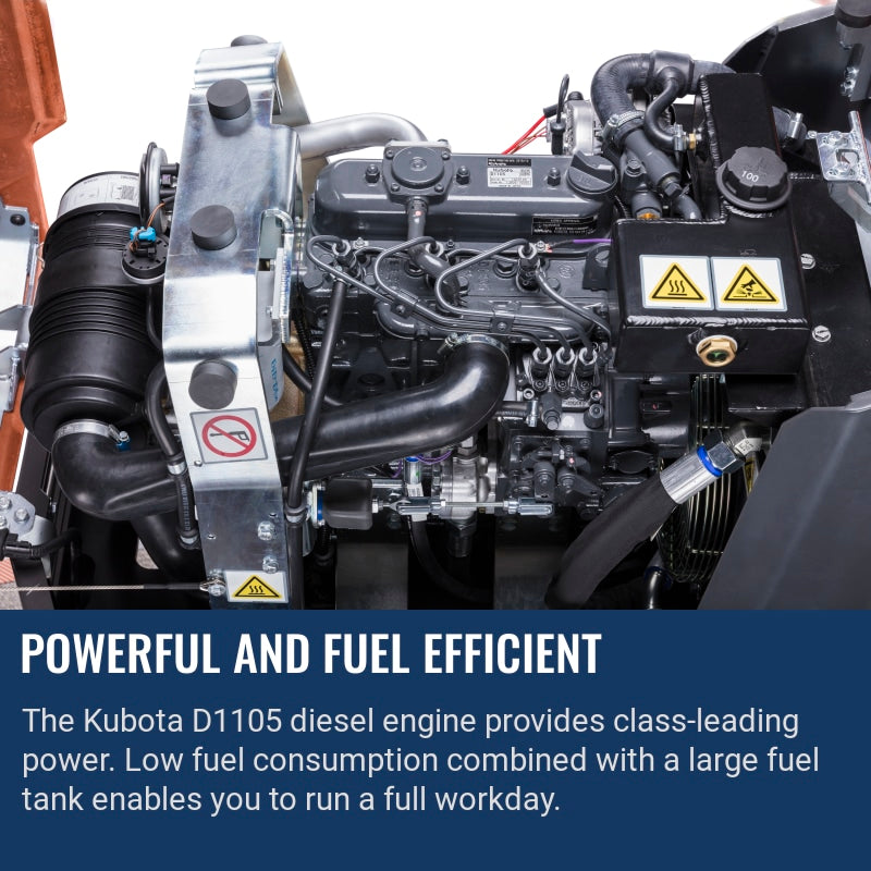 Husqvarna LP 9505 Powerful and fuel efficient