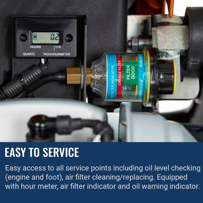 Husqvarna LT 5005 Easy to service