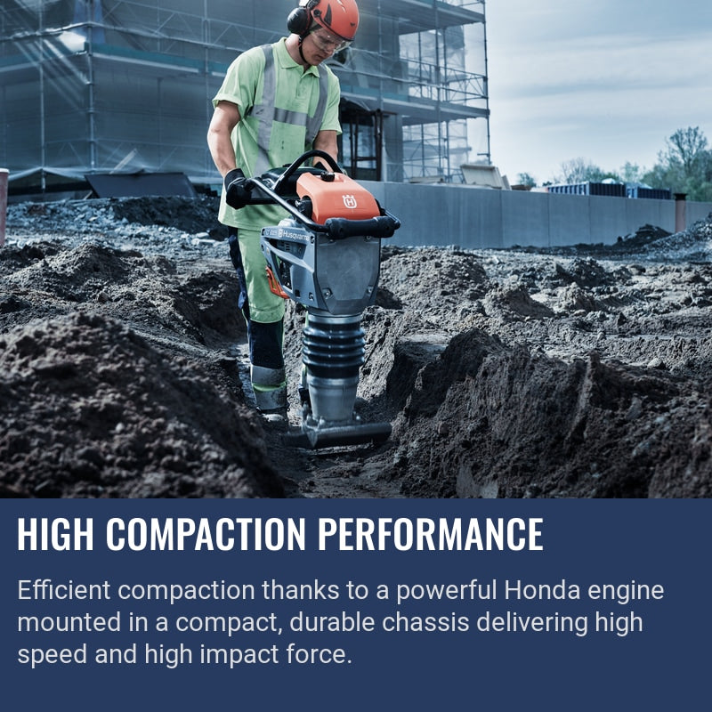 Husqvarna LT 6005 High compaction performance
