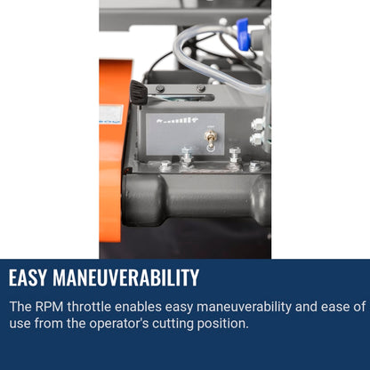 Husqvarna MS 610 G Easy maneuverability
