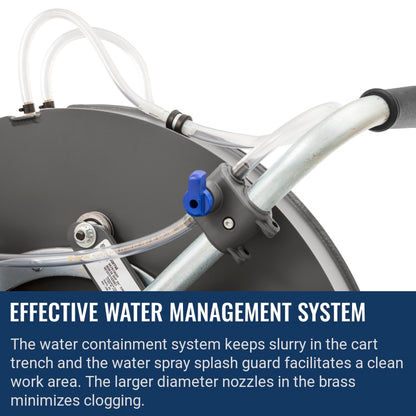 Husqvarna MS 610 G Effective water management system