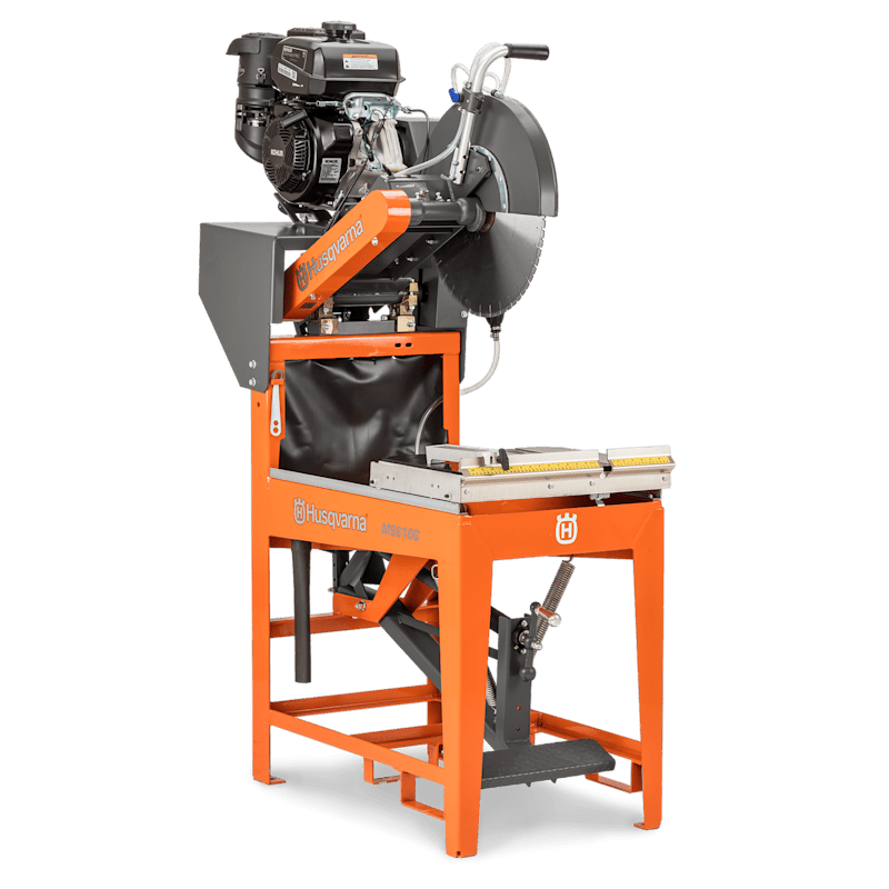 Husqvarna MS 610 G Portable Masonry Saw with 14 hp Kohler engine, 20-inch blade