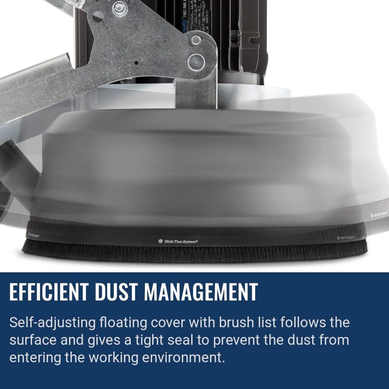 Husqvarna PG 280 III Efficient dust management