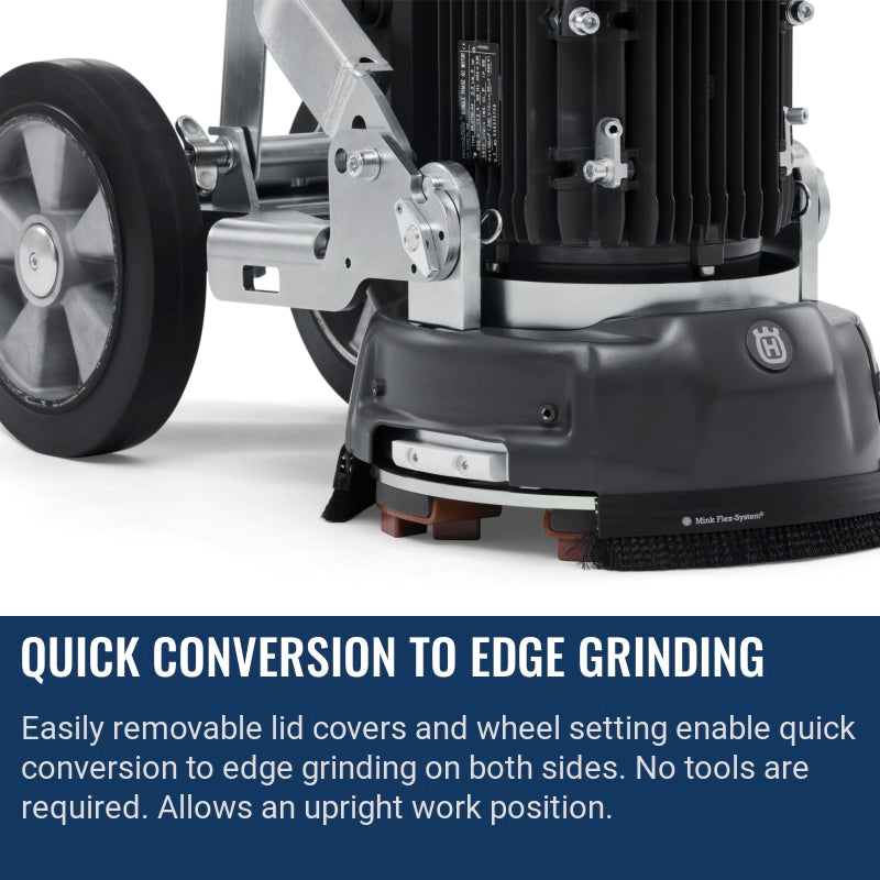 Husqvarna PG 280 III Quick conversion to edge grinding