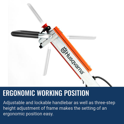 Husqvarna PG 400 Ergonomic working position