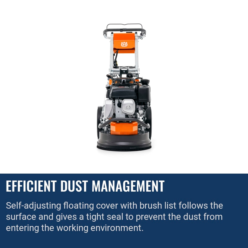 Husqvarna PG 400 Petrol Efficient dust management