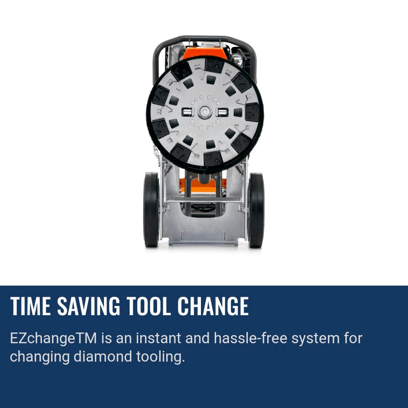 Husqvarna PG 400 Petrol Time saving tool change