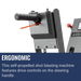 Husqvarna Blastrac 2-48DS, Ergonomic