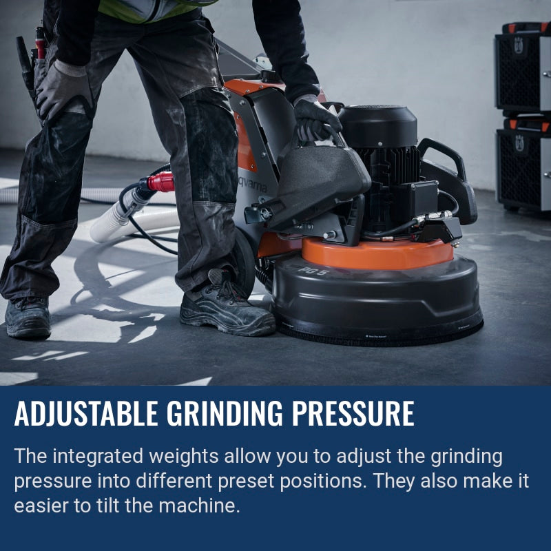 Husqvarna PG 5 Adjustable grinding pressure