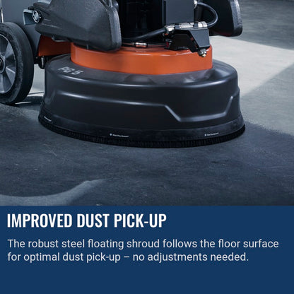 Husqvarna PG 5 Improved dust pick-up