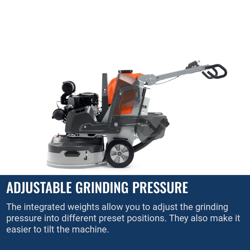 Husqvarna PG 6 P Adjustable grinding pressure