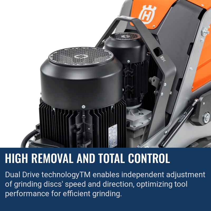Husqvarna PG 8 D High removal and total control