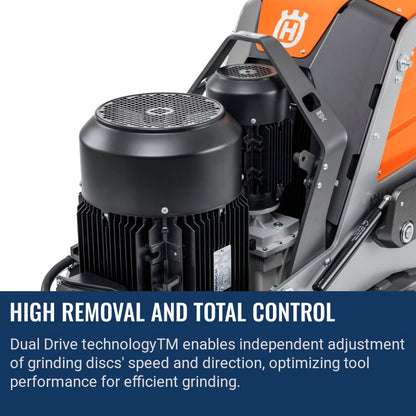 Husqvarna PG 8 D High removal and total control
