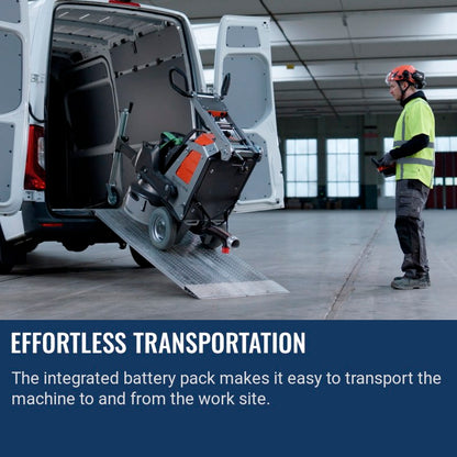 Husqvarna PG 8 DR Effortless transportation