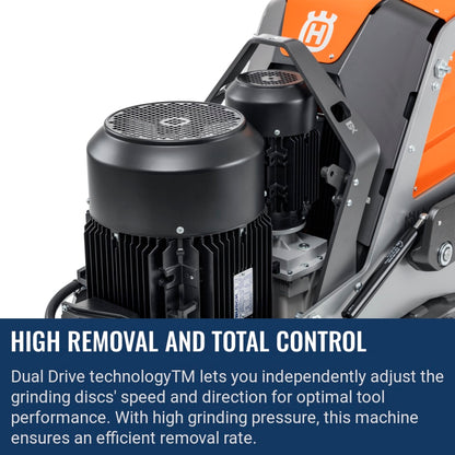 Husqvarna PG 8 DR High removal and total control