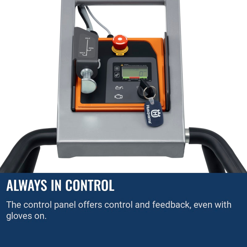 Husqvarna PG 8 P Always in control