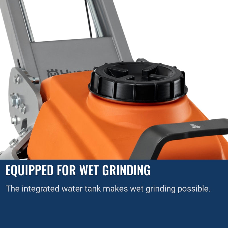 Husqvarna PG 8 P Equipped for wet grinding