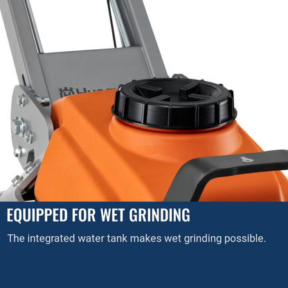 Husqvarna PG 8 P Equipped for wet grinding