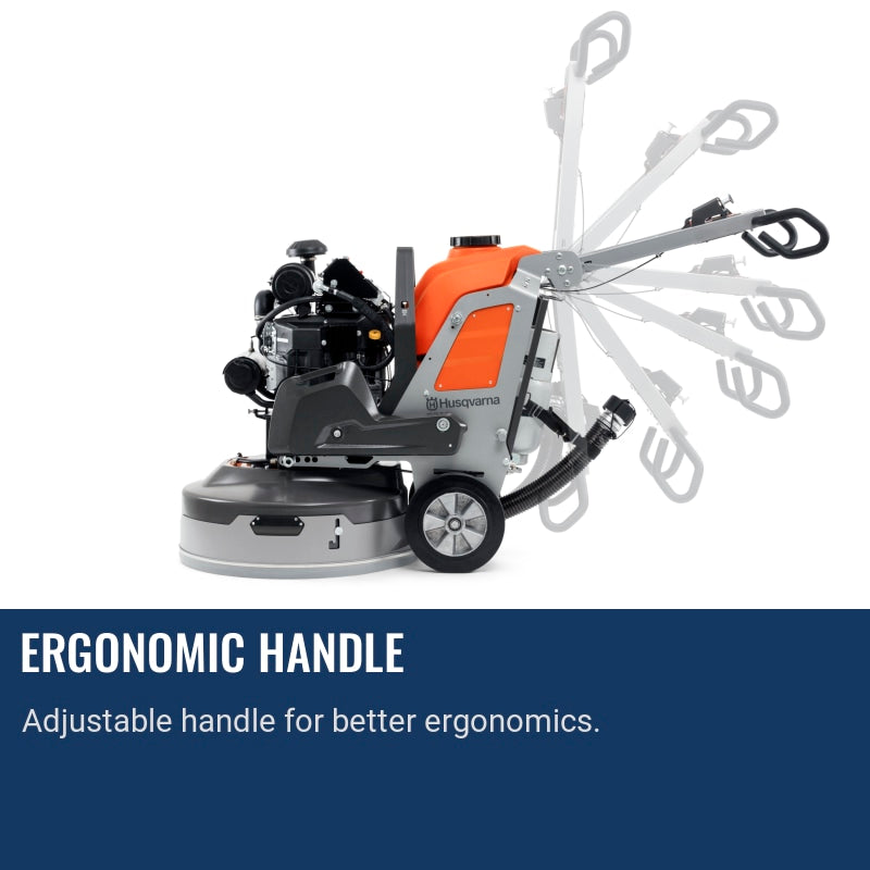 Husqvarna PG 8 P Ergonomic handle