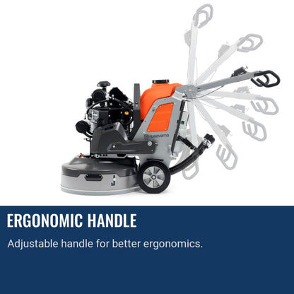 Husqvarna PG 8 P Ergonomic handle