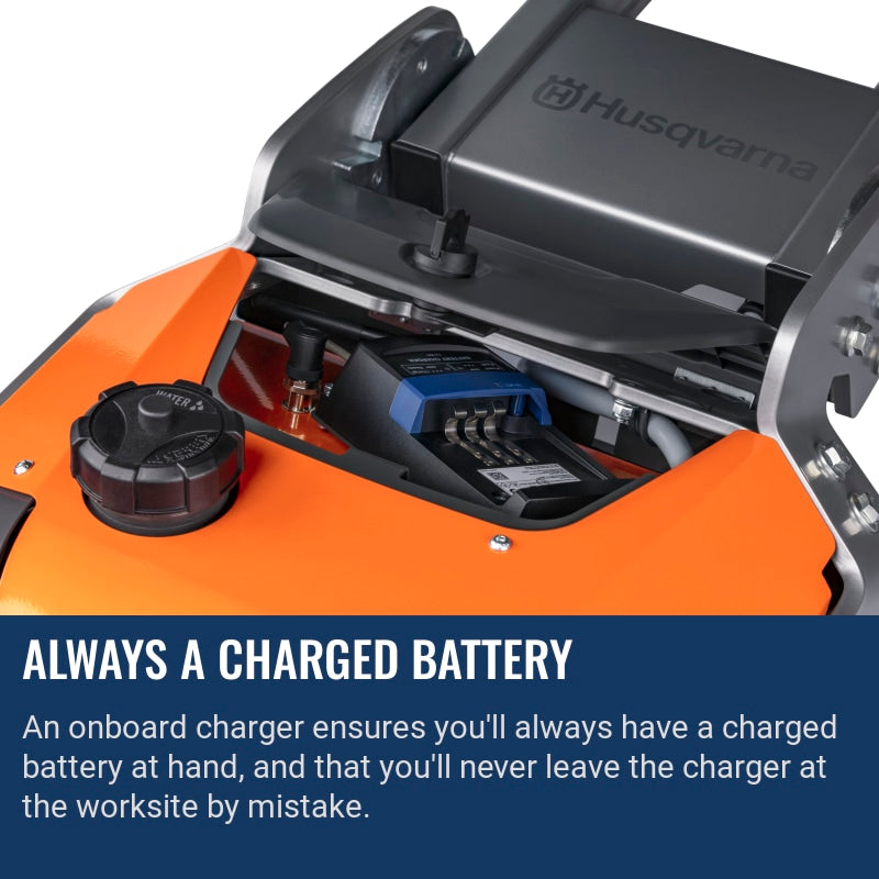 Husqvarna PG 8 XR Always a charged battery
