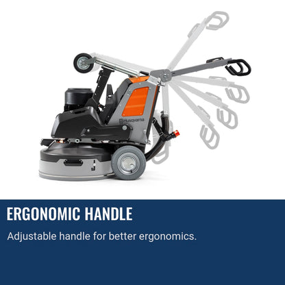Husqvarna PG 8 XR Ergonomic handle