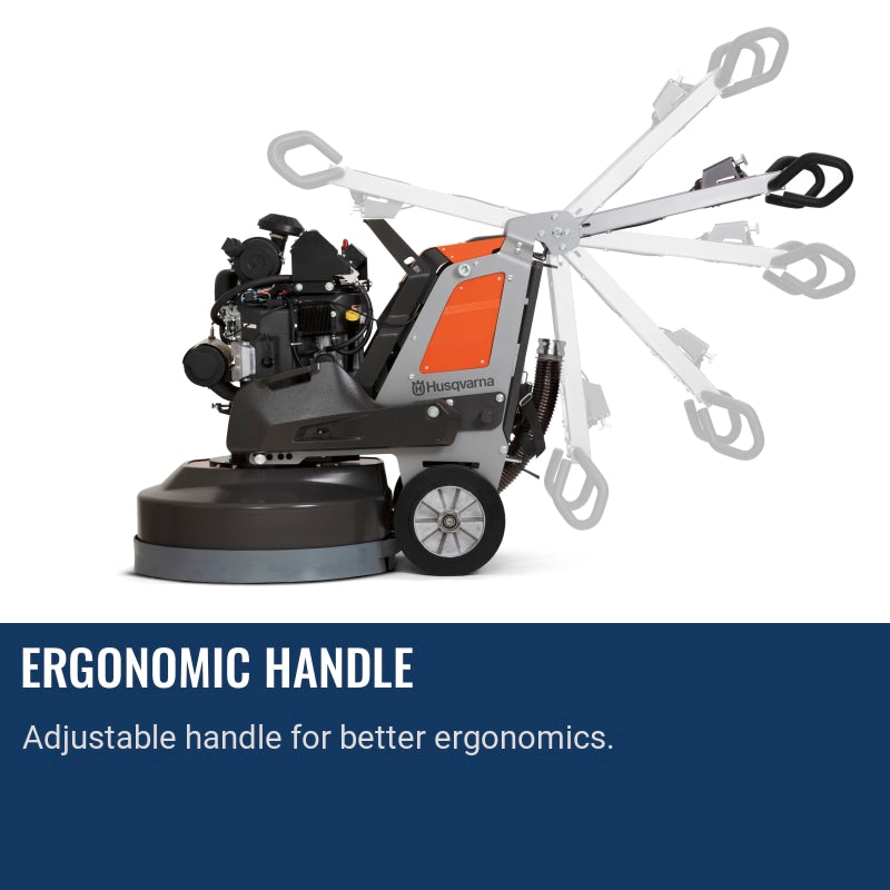 Husqvarna PG 830 P Ergonomic handle