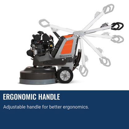 Husqvarna PG 830 P Ergonomic handle