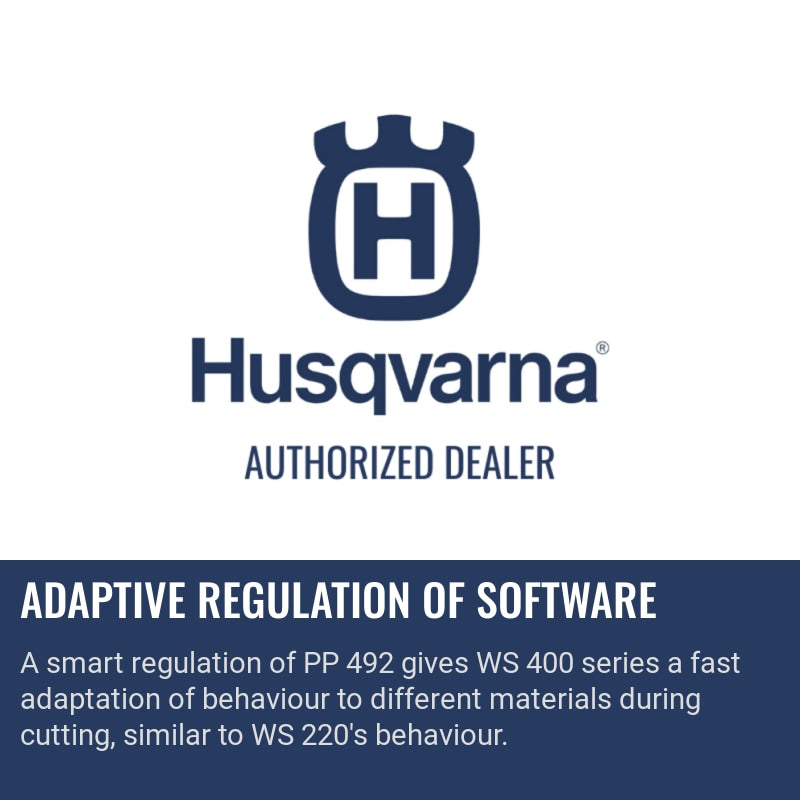 Husqvarna PP 492 Adaptive regulation of software