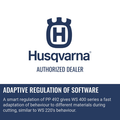 Husqvarna PP 492 Adaptive regulation of software