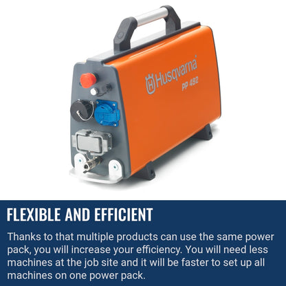 Husqvarna PP 492 Flexible and efficient