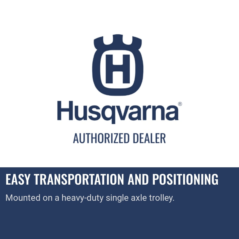 Husqvarna PP 518 Easy transportation and positioning