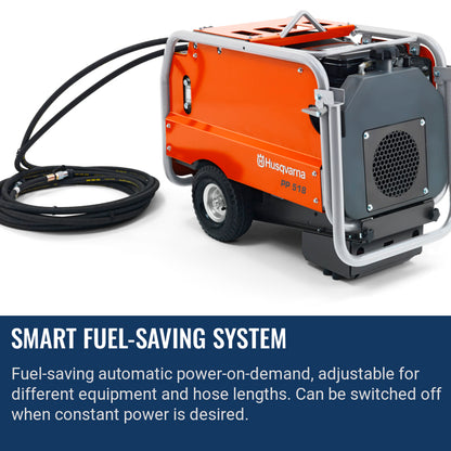 Husqvarna PP 518 Smart fuel-saving system