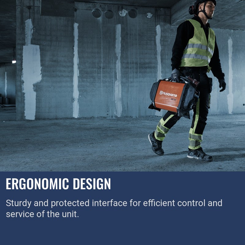 Husqvarna PP 70 Ergonomic design
