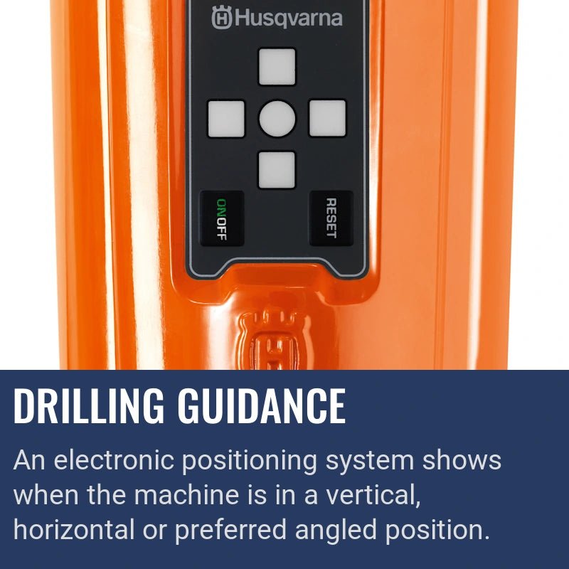 Husqvarna DM 220, Drilling guidance