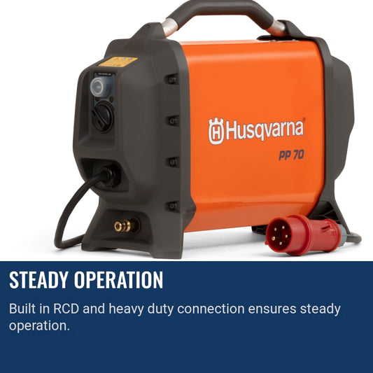 Husqvarna PP 70 Steady operation