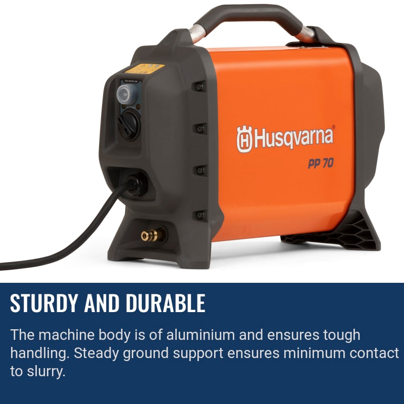 Husqvarna PP 70 Sturdy and durable