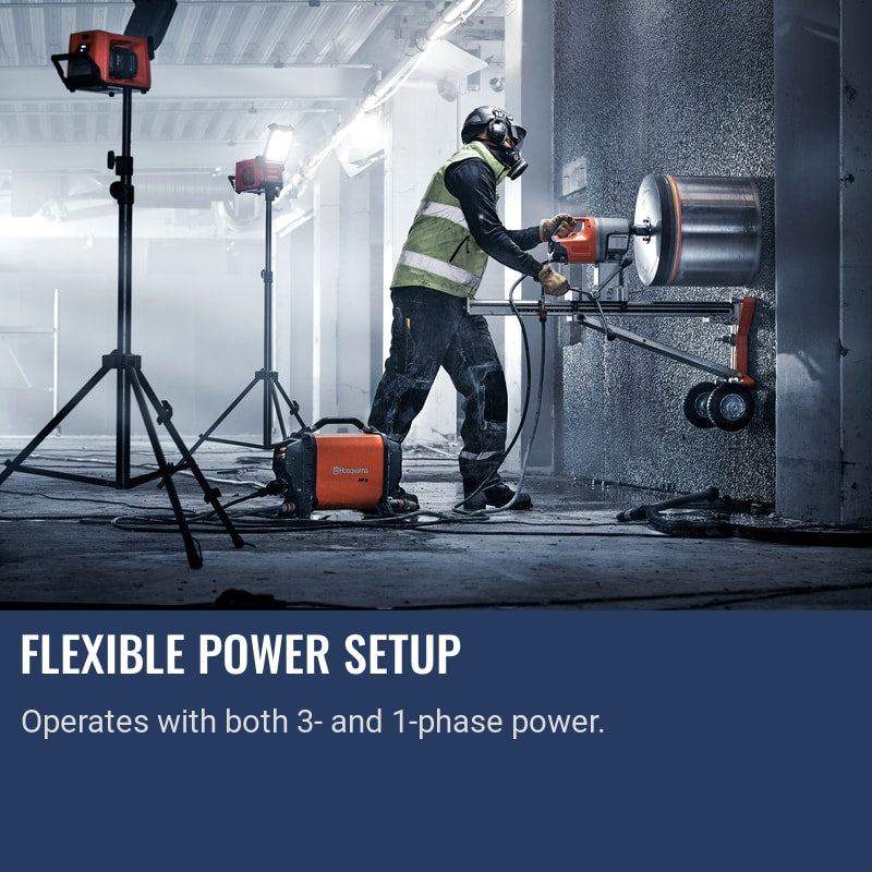 Husqvarna PP 8 Flexible power setup