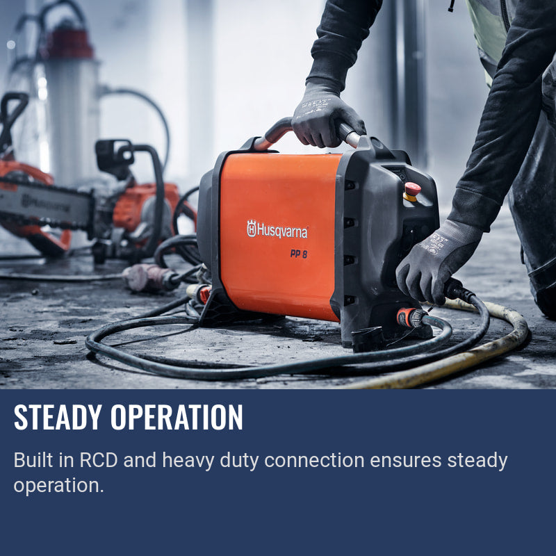 Husqvarna PP 8 Steady operation