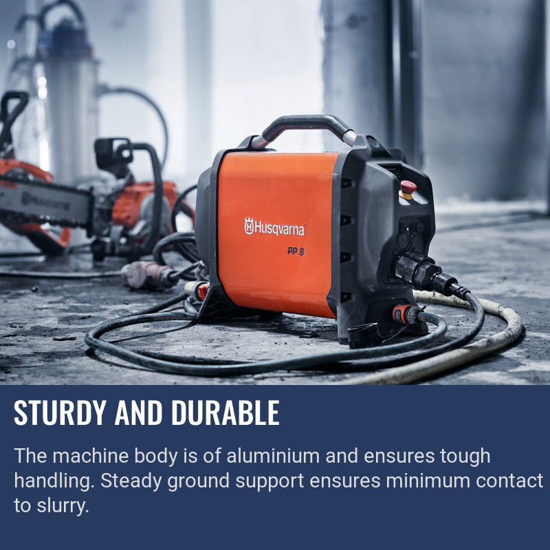 Husqvarna PP 8 Sturdy and durable