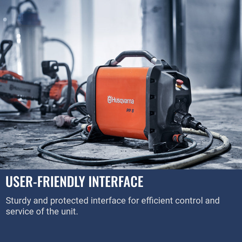 Husqvarna PP 8 User-friendly interface