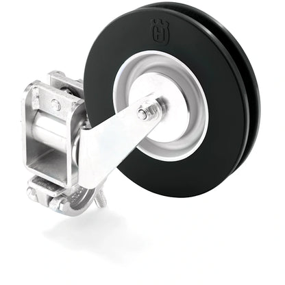 Husqvarna Swivel Pulley Slide for Wire Saws - Round tubes