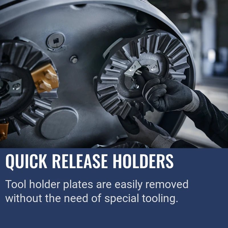 Husqvarna PG 8 DR, Quick Release Holders