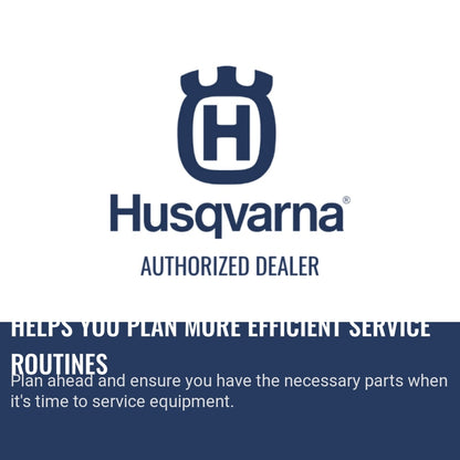 Husqvarna Service kit K 1270 Rail Helps you plan more efficient service routines