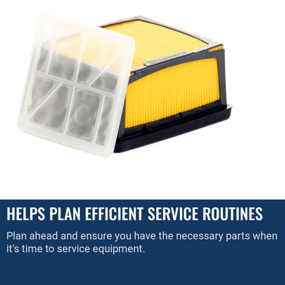Husqvarna service kit K 770/K 760 Helps you plan more efficient service routines