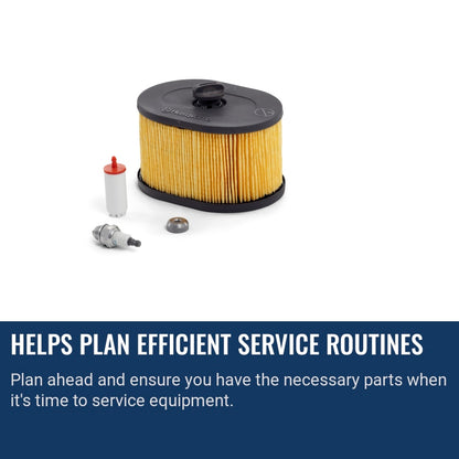 Husqvarna Service kit K 970/K 1270 Helps you plan more efficient service routines