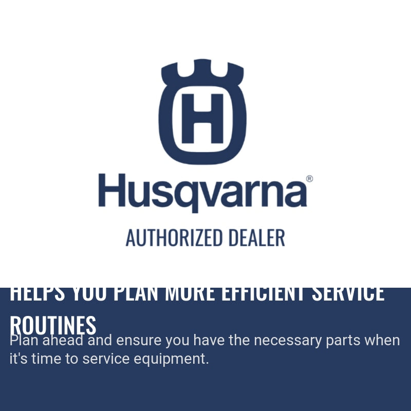 Husqvarna service kit LF 75/80/100/130 Helps you plan more efficient service routines