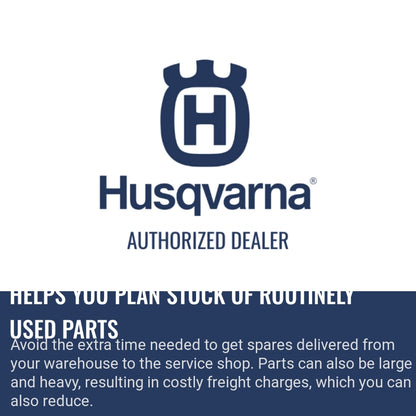 Husqvarna service kit LF 75/80/100/130 Helps you plan stock of routinely used parts